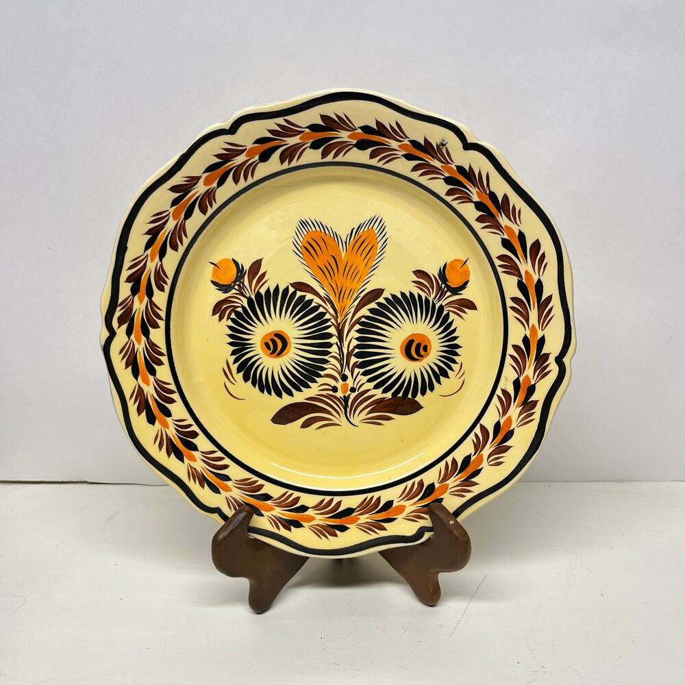 Henriot Quimper French Pottery Hand Painted Plate